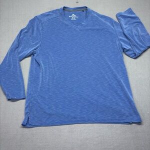 Men’s Tommy Bahama Long Sleeve Blue Size XL